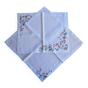 Duo de serviettes en - lin
