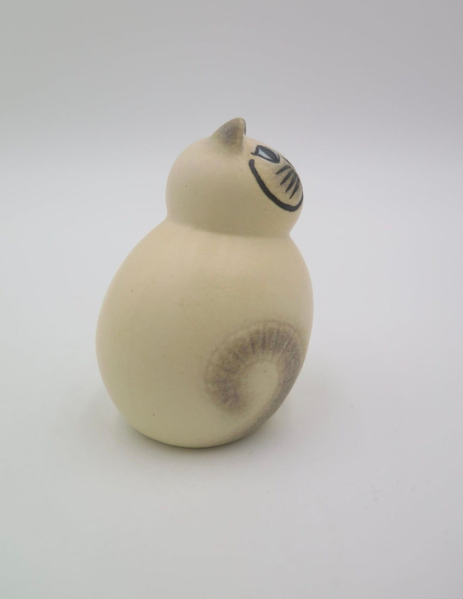 Ceramic Cat MIA Cream Lisa Larson Atelier Gustavsberg