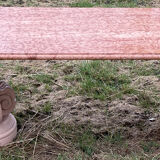 Large oval table marble top