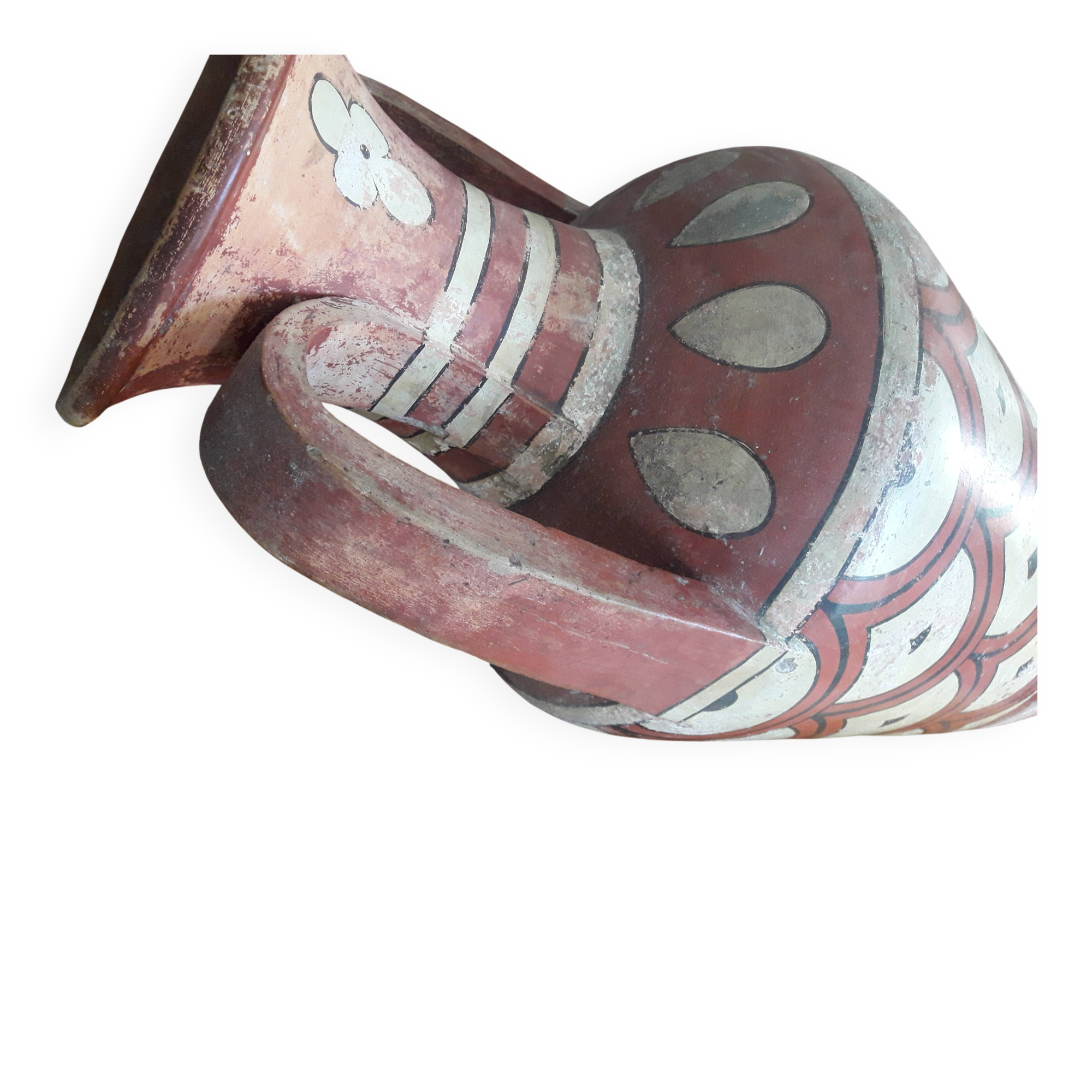 Large ancient amphora Nabeul Tunisia – handmade ceramics – 78 cm