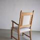 Carved oak armchair by Henning Kjaernulf | Denmark | 1960s
