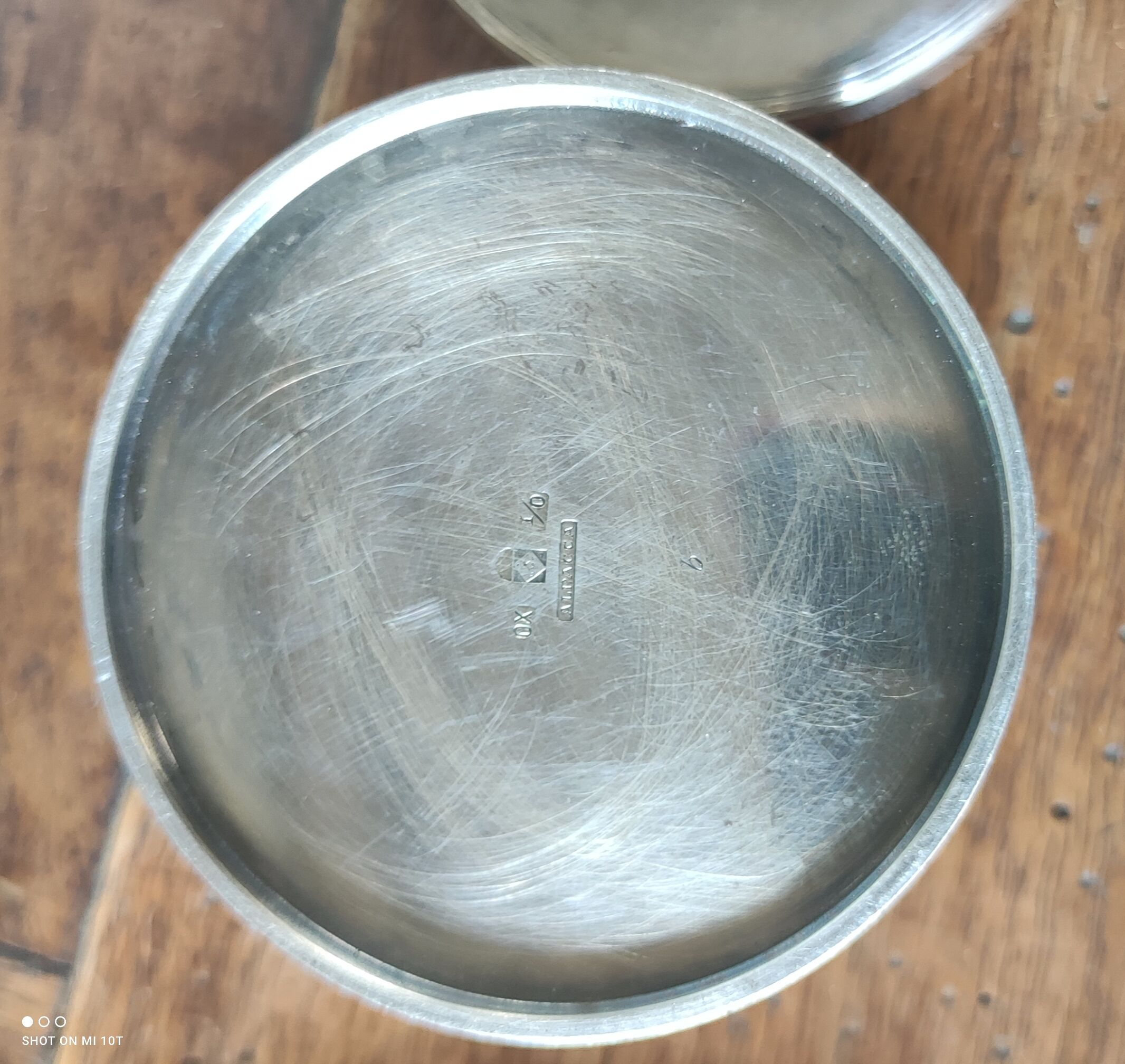 Boîte en argent Alpacca