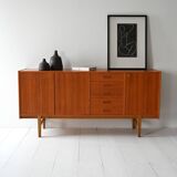 Buffet scandinave vintage en teck des années 1960