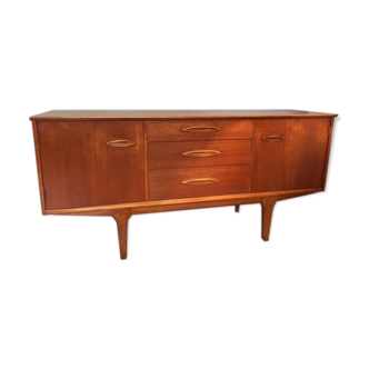 Jentique midcentury honey teak sideboard
