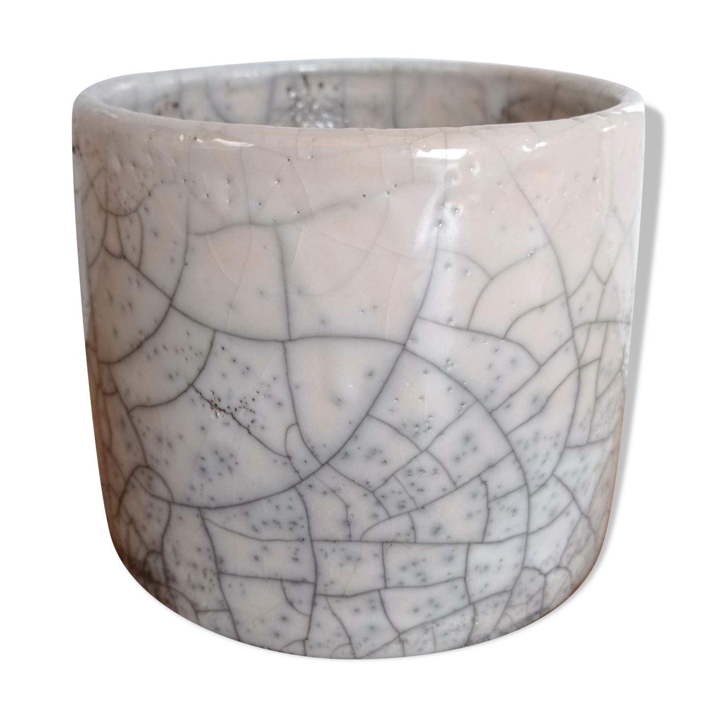 Chawan bowl in raku