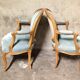 Pair of armchairs Louis XV style