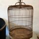 Birdcage old bamboo 70cm