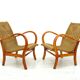 Chaises en corde vintage, 1970