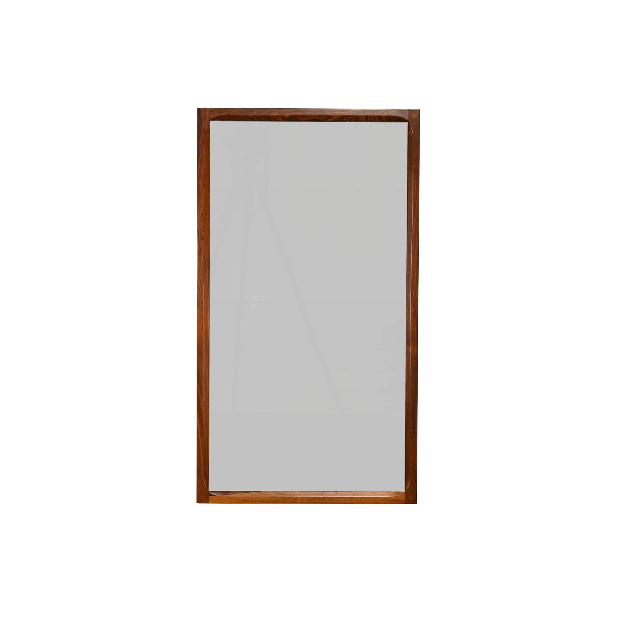 Kai Kristiansen Wall Mirror Model 166 in Rosewood for Aksel Kjersgaard