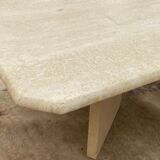 Table basse en travertin italienne