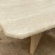 Italian travertine coffee table