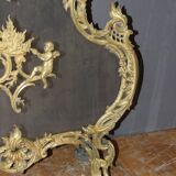 Ecran de Cheminée Louis XV en bronze fin XIX