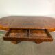 Bureau en loupe d'orme vintage 80'S