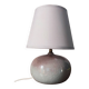 Lampe boule en céramique parme