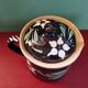 Alsatian pitcher or pot with lid