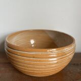 Stoneware salad bowl