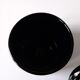 Black opaque glass box with WV glass stamp