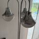 Vintage Italian three-light floor lamp