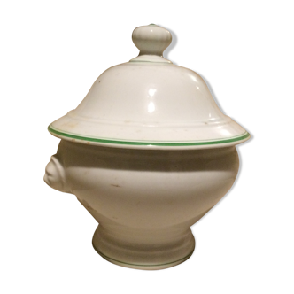 Soupière porcelaine blanche