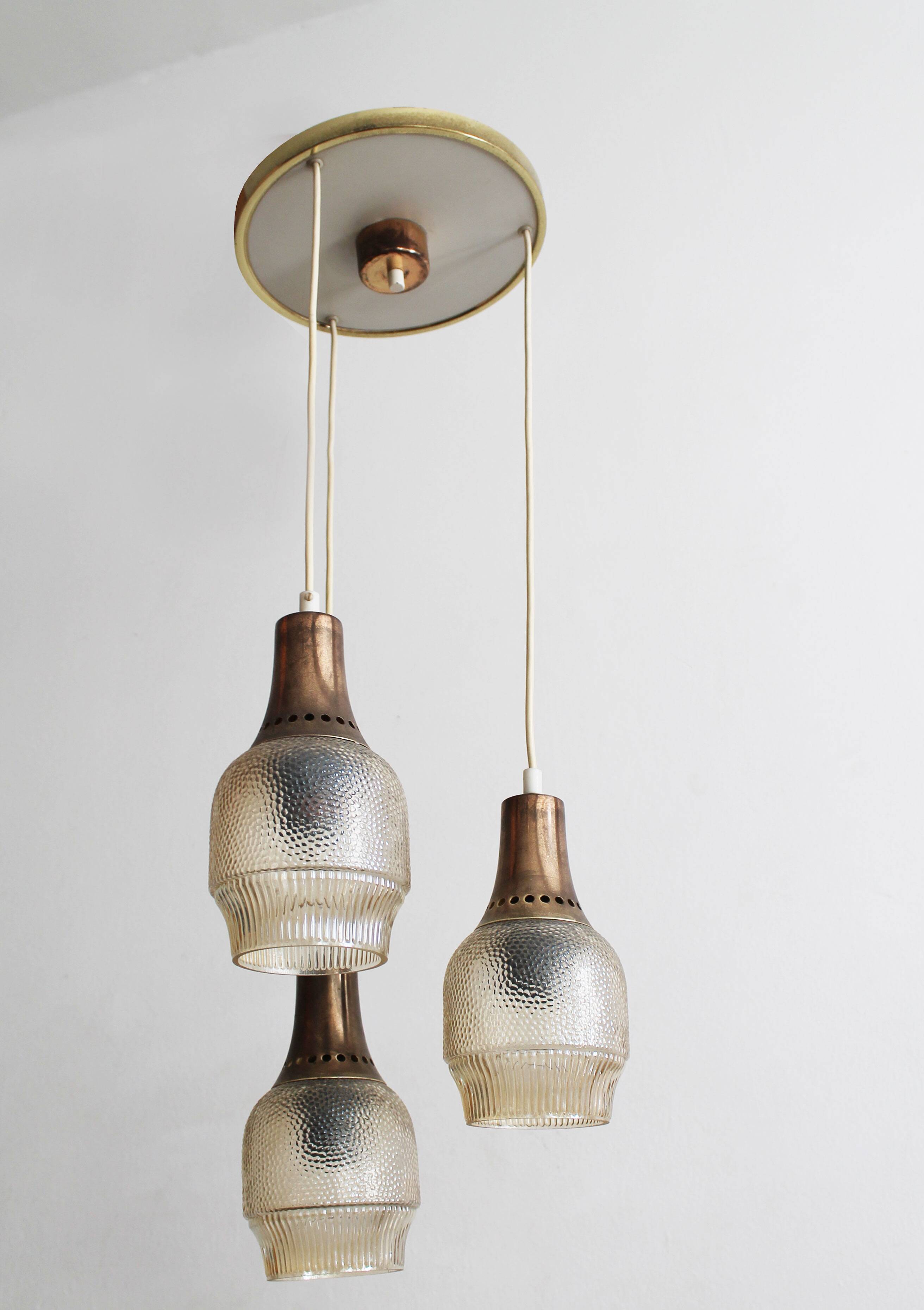 1960's Pendant Ceiling Chandelier