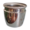 Alfra Alessi vintage ice bucket in chrome-plated steel