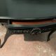 Louis XV style desk in black wood Napoleon III, XIX century