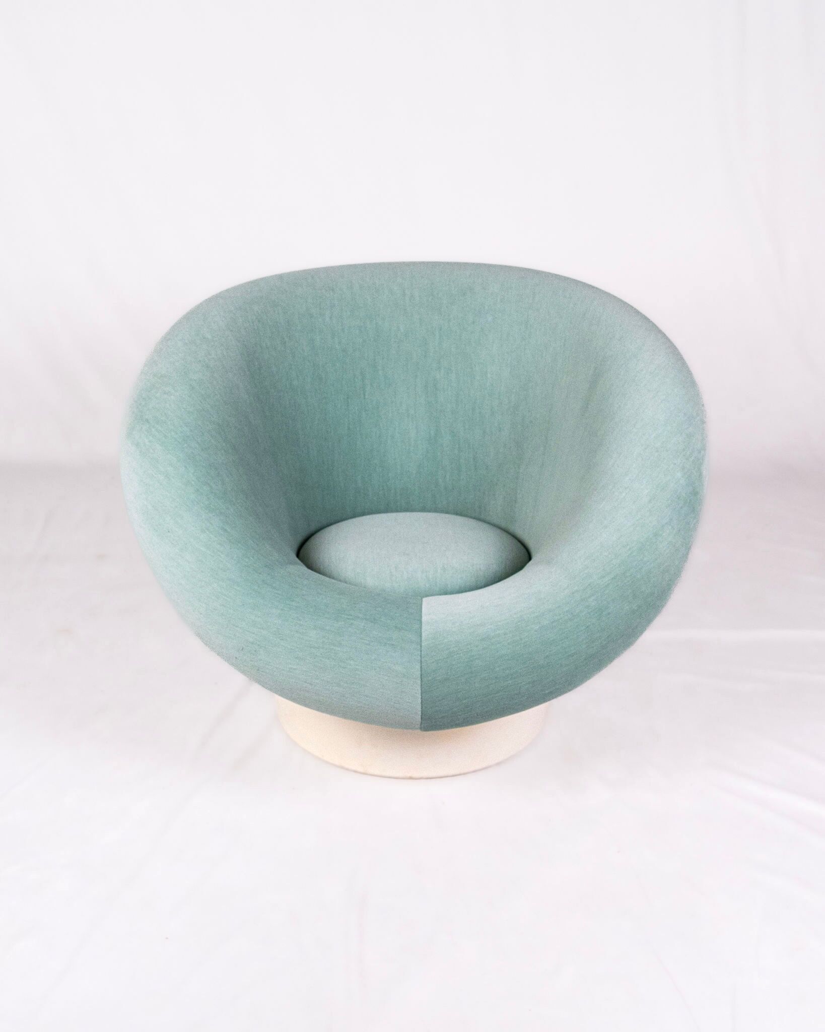 Fauteuil Krokus en velours par Lennart Bender pour Ulferts AB, Suède, 1970