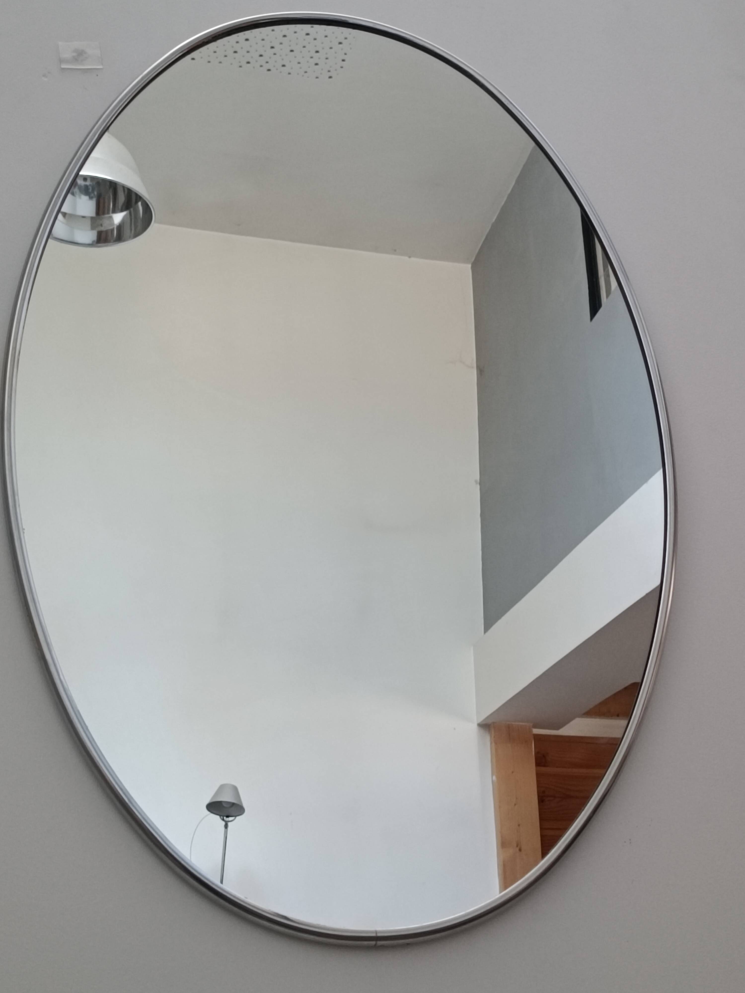 Oval mirror, Italy 1970