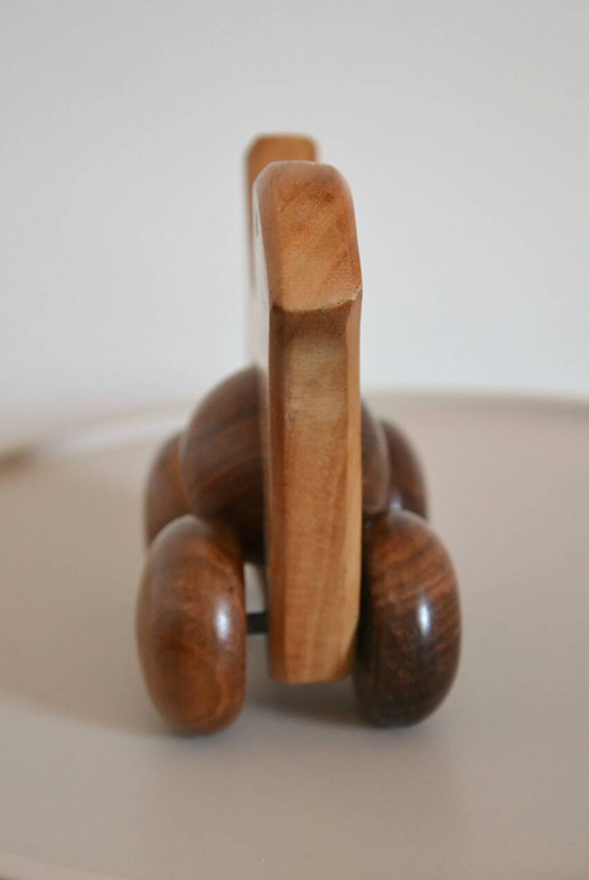 Vintage Scandinavian wooden toy