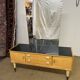 Vintage dressing table from the 50s in birch wood