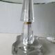 Lamp Art Deco glass and brass 40 years