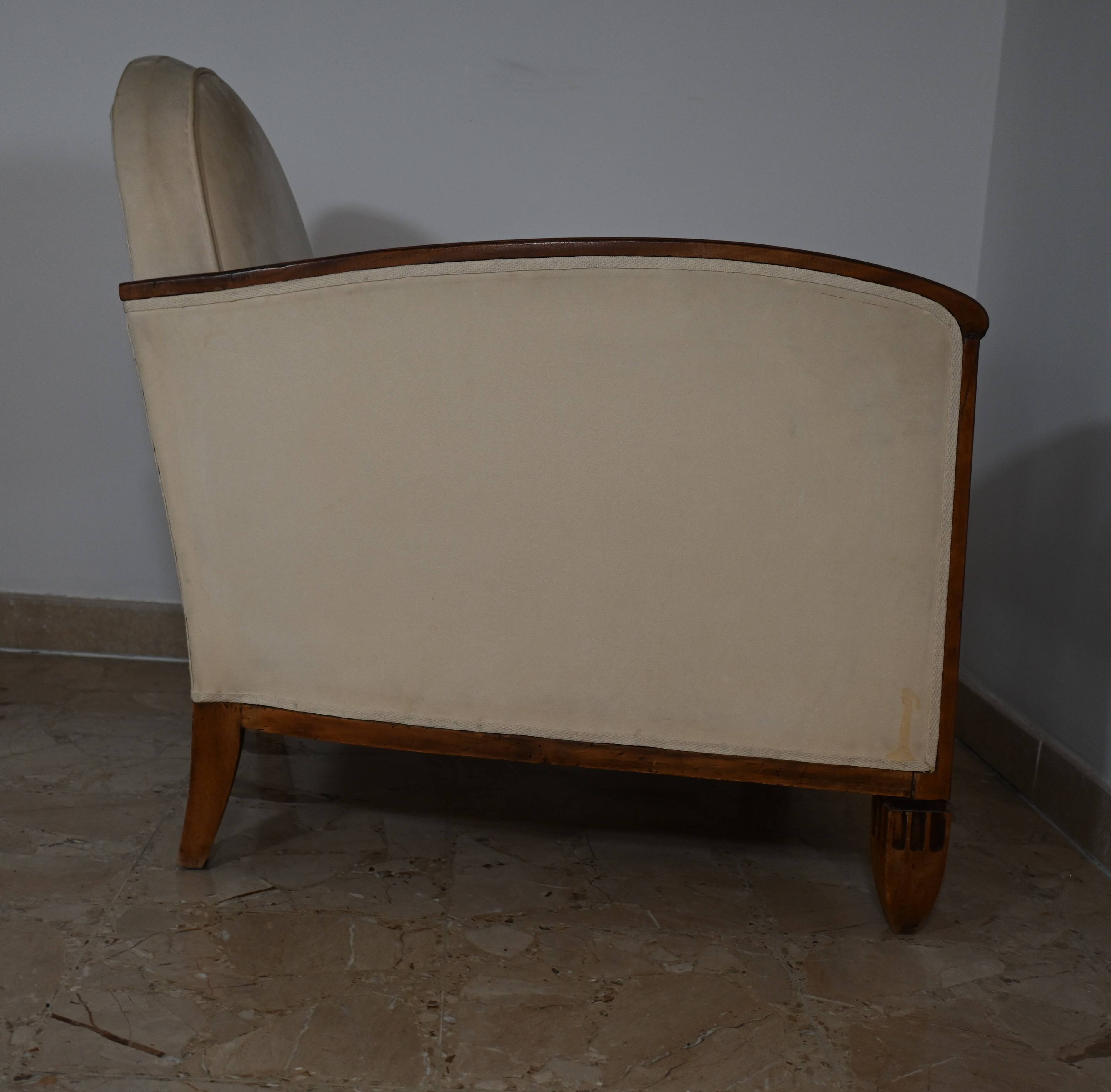 Pair of Art Deco armchairs from the 1930s