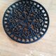 Dessous plat en fonte noir