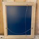 Antique gilded wood mirror