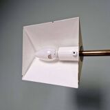 Lampe de bureau articulée en laiton, Boulanger (Belgique), 1970-80