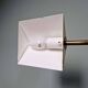 Articulated brass desk lamp, Boulanger (Belgium), 1970-80
