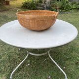 Round Basket made of Asian bamboo