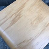 Coffee table Design in vintage curved wood