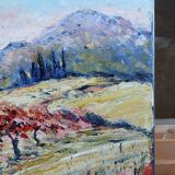 Tableau, huile sur toile