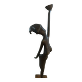 Statue femme bronze
