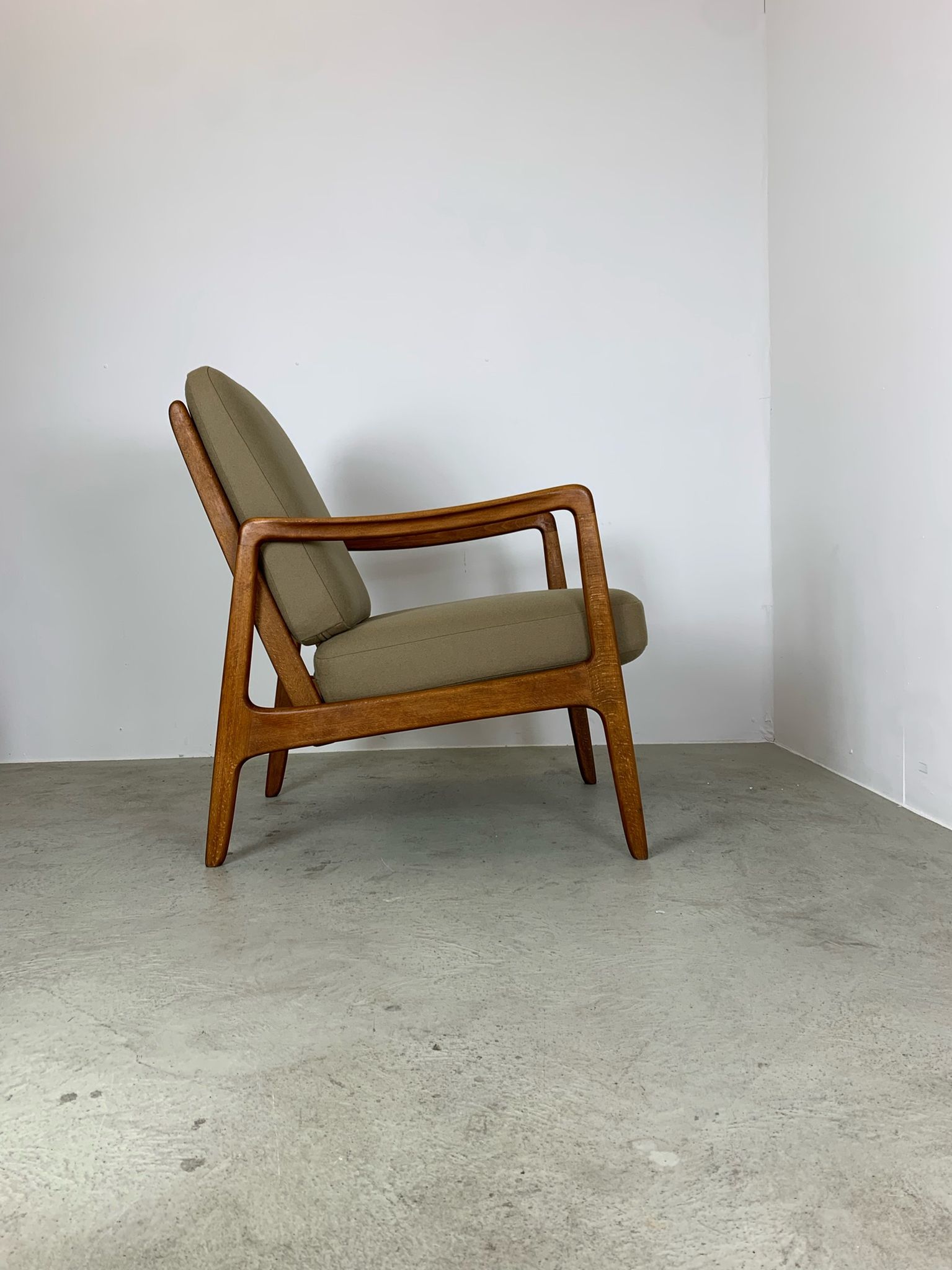 Ole Wanscher sofa & easy chair model FD109 for France & Søn, Denmark, 1960s