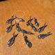 Silver knife holders whale model