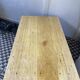 Large antique coffee table in solid wood, farmhouse style – 1 drawer –