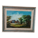 Landscape painting oil on canvas signed modanesi - canvas 70x50 cm - sabine countryside