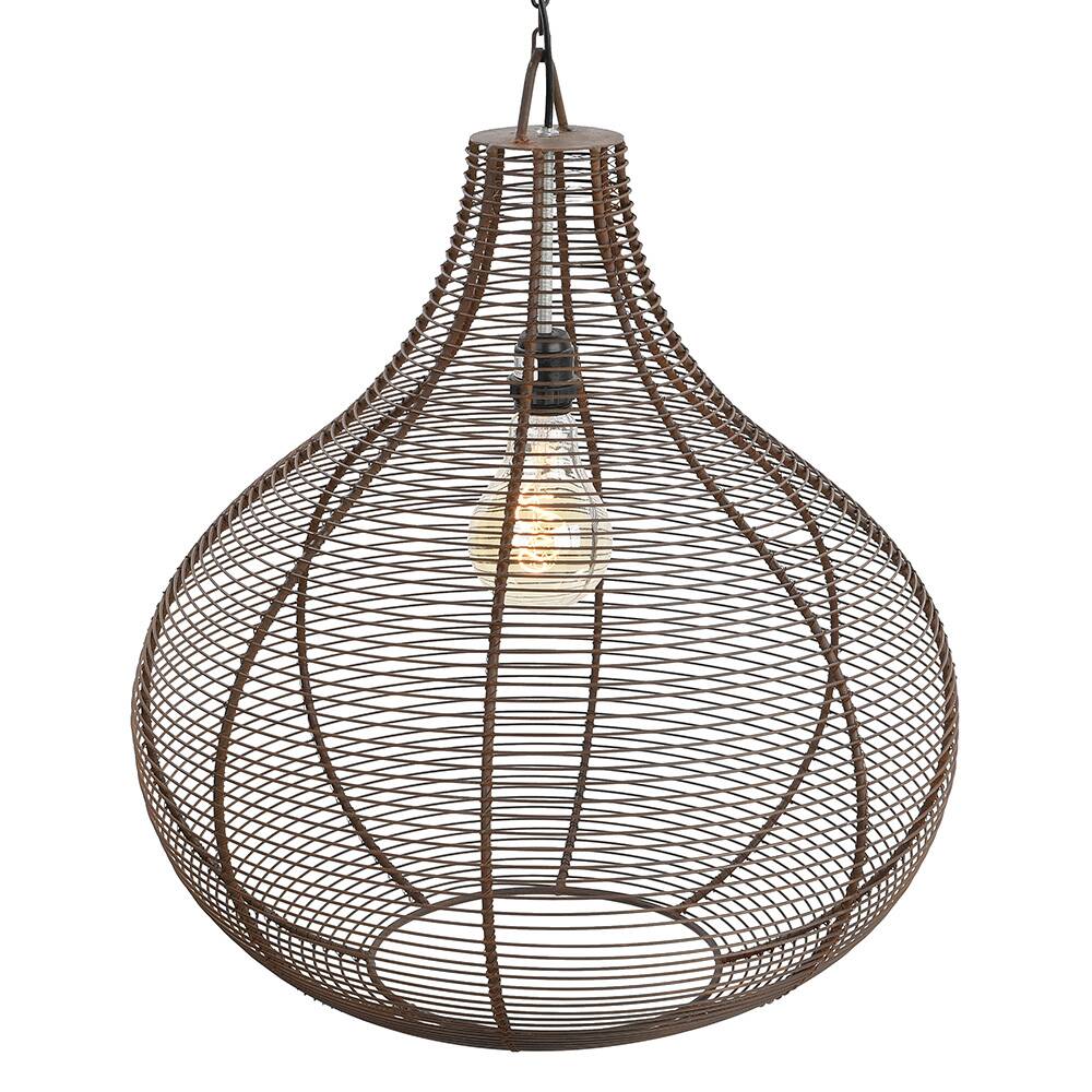 Transformed industrial chandelier