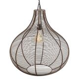 Lustre industriel transformé