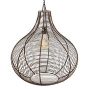 Transformed industrial chandelier