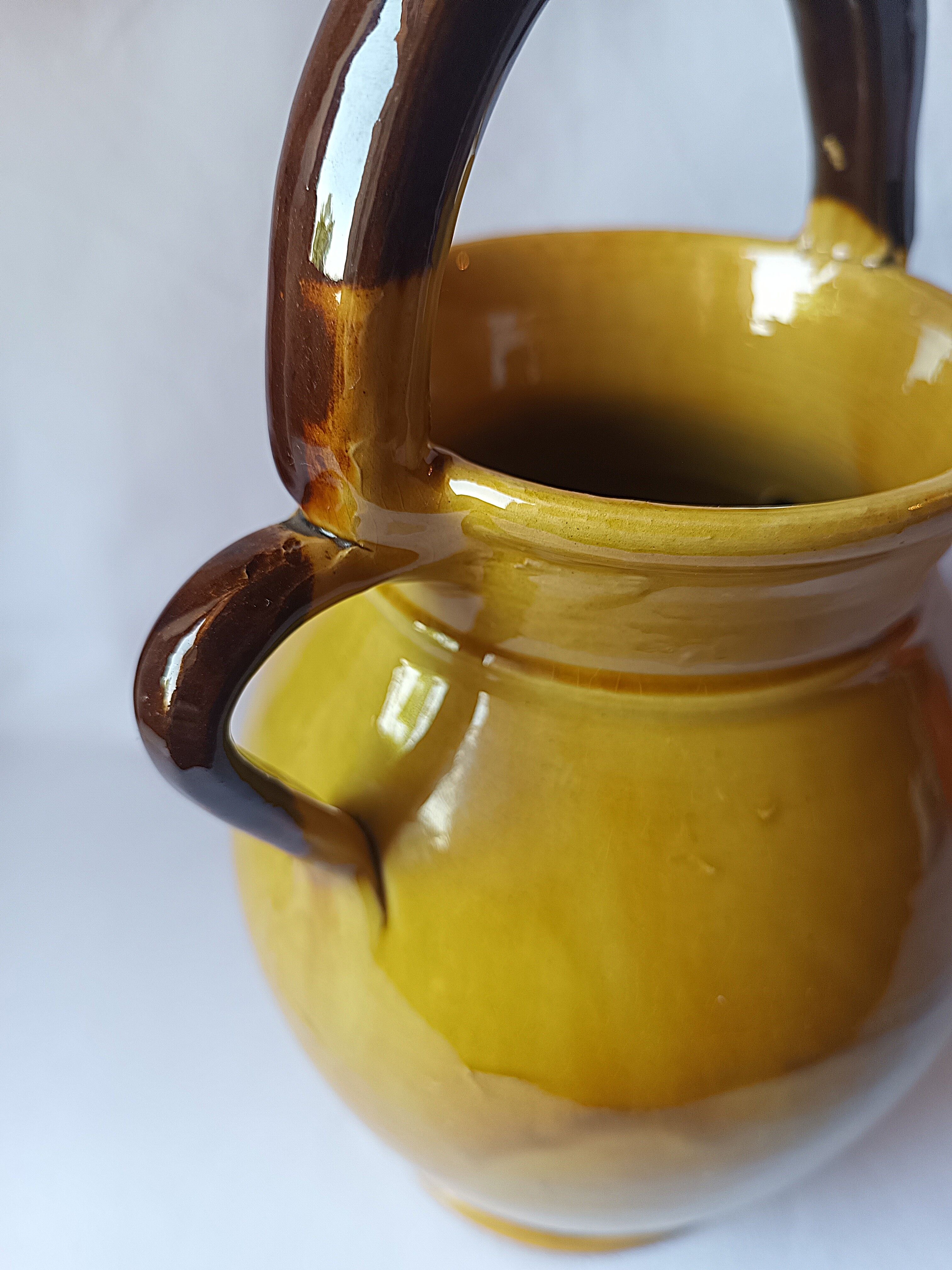 large jug chevrette Aegitna Vallauris vintage 1950 - 30 cm