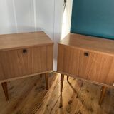 Set of 2 bedside tables, 1960