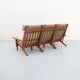 GE-375/3 Three-seater Sofa by Hans Wegner  for Getama